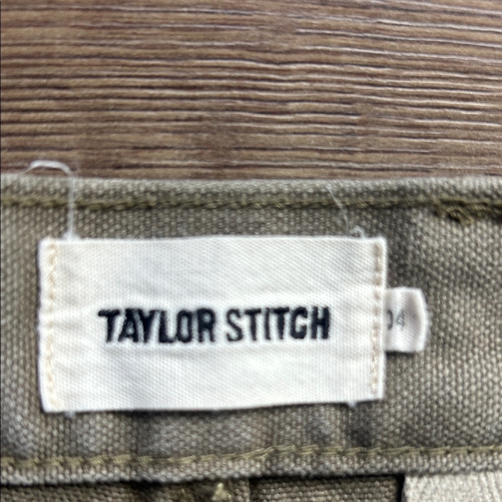 Taylor Stitch Khaki Workwear Chinos in Tan ! Size 34 - Picture 4 of 7